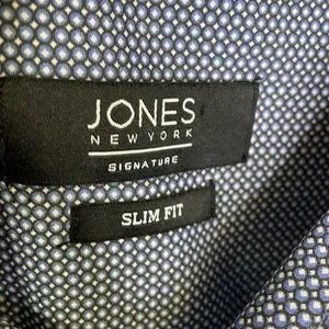 Jones New York | Shirts | Jones New York Slim Fit Button Up Dress Shirt |  Poshmark